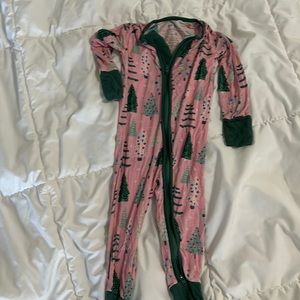 Pink Christmas zippy